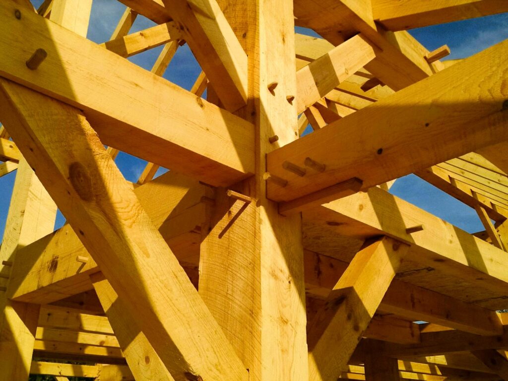 massive timber frame